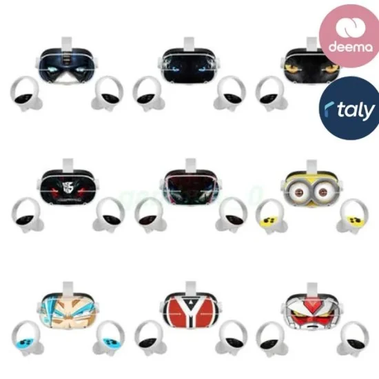 Gamax Oculus Quest 2 3D Stickers - Mixed Color
